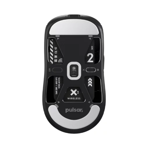 Chuột không dây Pulsar X2 Wireless màu đen