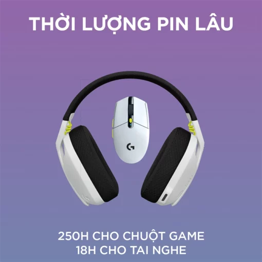 Combo Logitech Chuột Lightspeed G304 SE và Tai nghe Bluetooth G435 SE Chính hãng