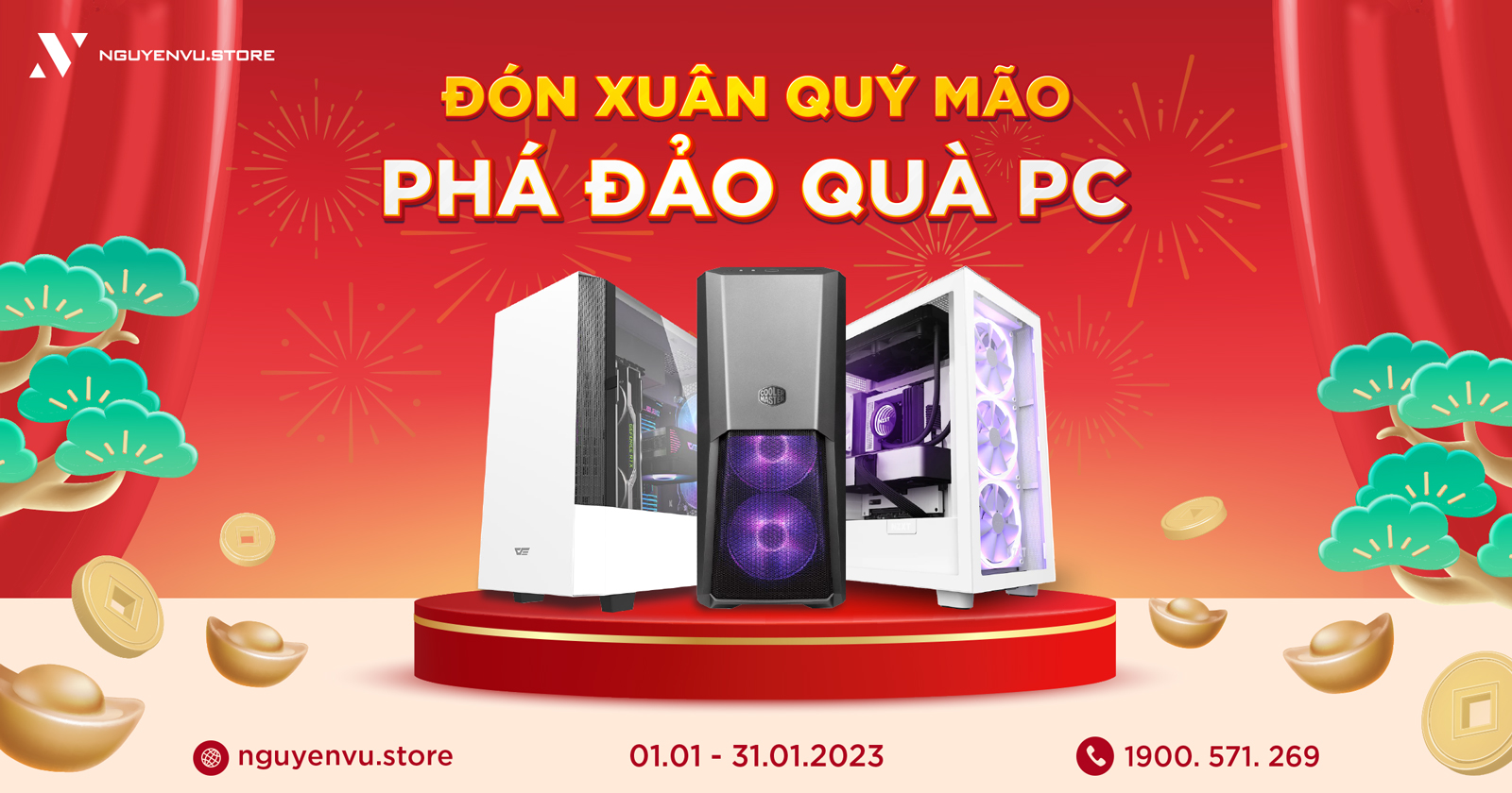 Đón Xuân Quý Mão - Phá Đảo Quà PC