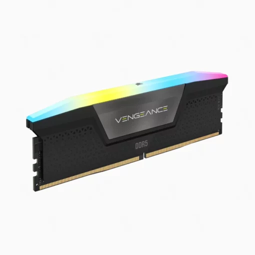 Kit Ram Corsair Vengeance RGB DDR5 32GB (2 x 16GB) 5200MHz C40 Đen