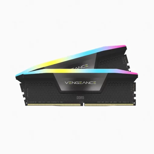 Kit Ram Corsair Vengeance RGB DDR5 32GB (2 x 16GB) 5200MHz C40 Đen