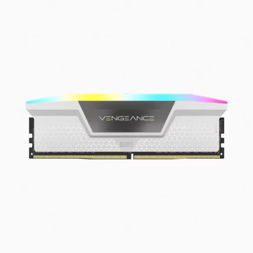 Kit Ram Corsair Vengeance RGB DDR5 32GB (2 x 16GB) 5200MHz C40 Trắng