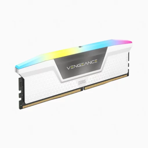 Kit Ram Corsair Vengeance RGB DDR5 32GB (2 x 16GB) 5200MHz C40 Trắng