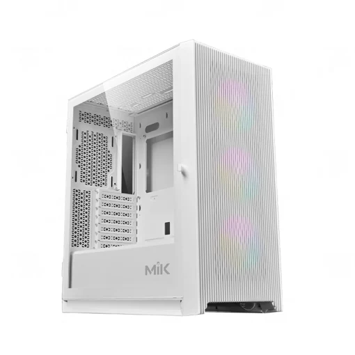 Vỏ Case MIK STORM 360 3 FAN ARGB Trắng