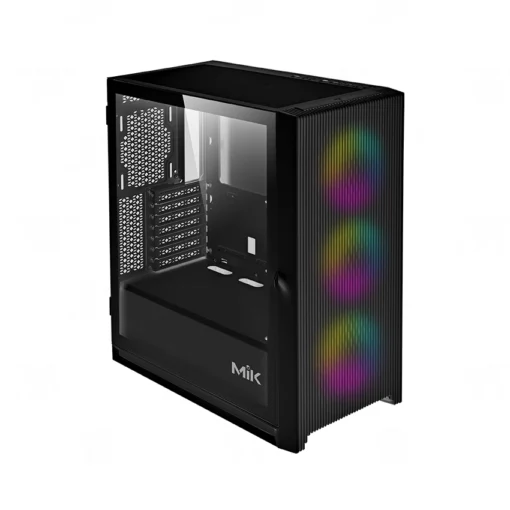 Vỏ Case MIK STORM 360 3 FAN ARGB Đen