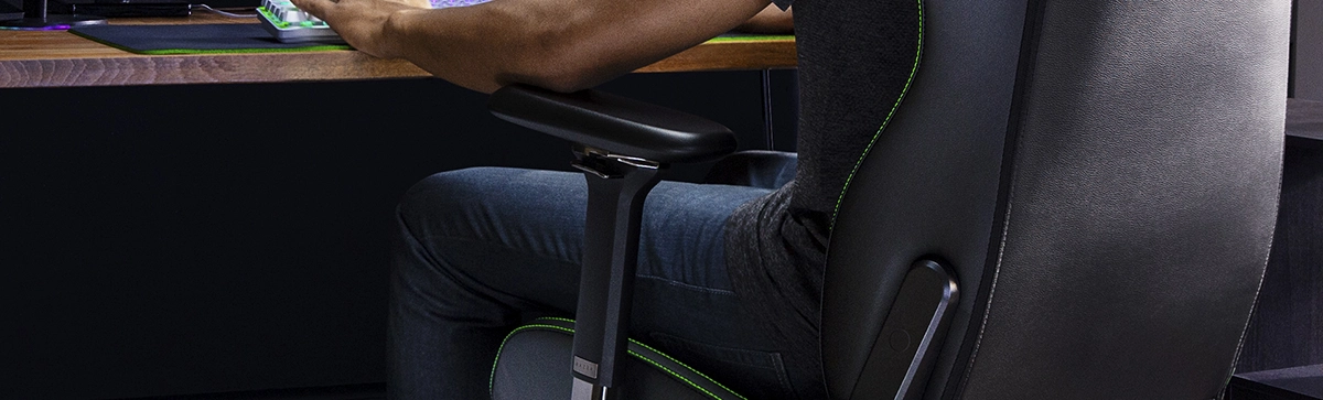 Ghế Gaming Razer Enki X - Black/Green
