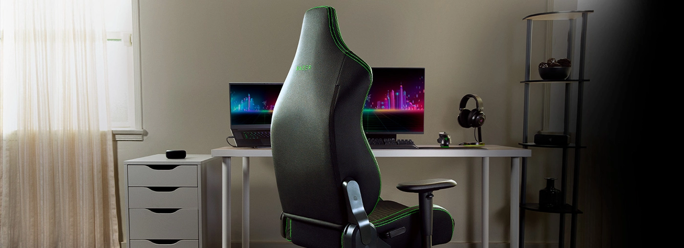 Ghế Gaming Razer Iskur X - Black Green (RZ38-02840100-R3U1) Chính hãng
