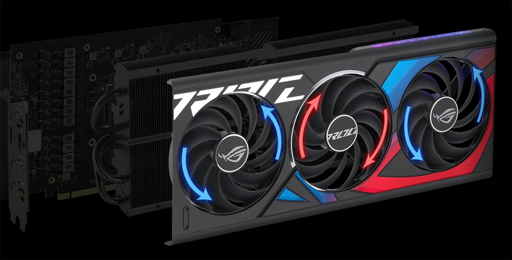 Card màn hình Asus ROG Strix GeForce RTX 4070 Ti 12G GDDR6X