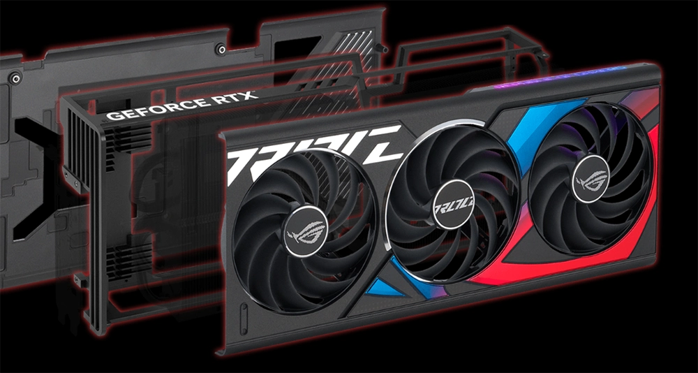 Card màn hình Asus ROG Strix GeForce RTX 4070 Ti 12G GDDR6X