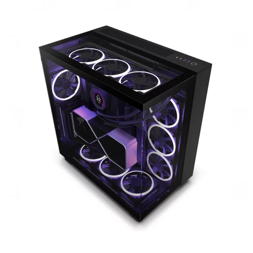 Vỏ Case NZXT H9 Elite Đen