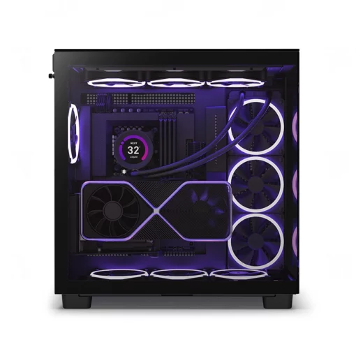 Vỏ Case NZXT H9 Elite Đen