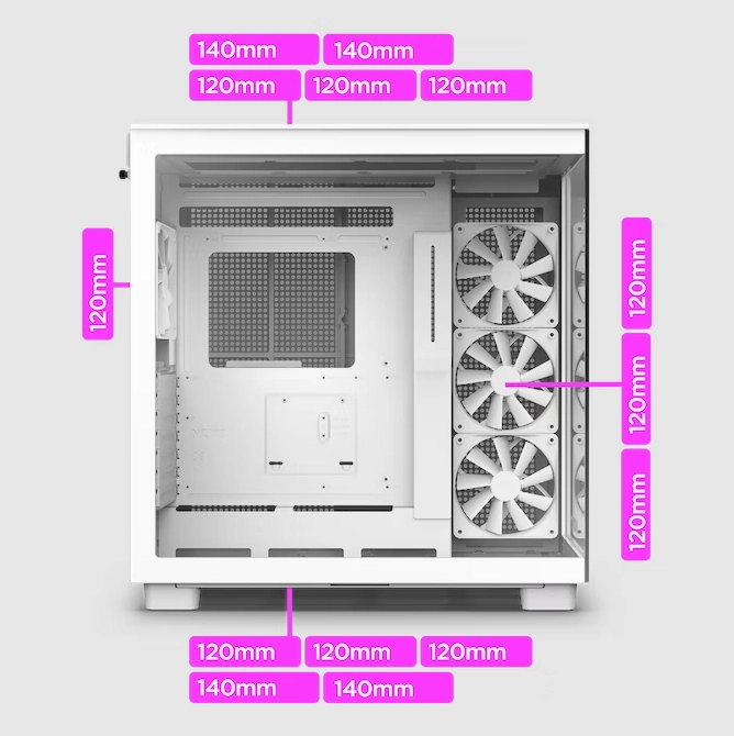 Vỏ Case NZXT H9 Elite