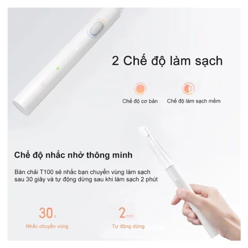 Bàn chải điện Xiaomi Mijia T100 Chính hãng