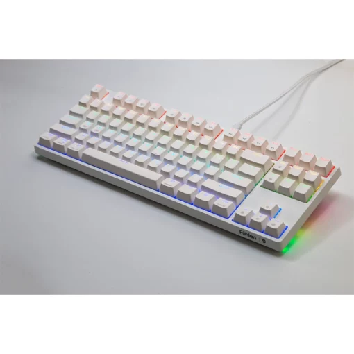 Bàn phím cơ Fuhlen D87s RGB trắng