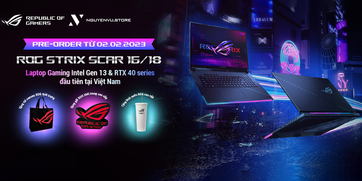 PRE-ORDER ROG STRIX SCAR