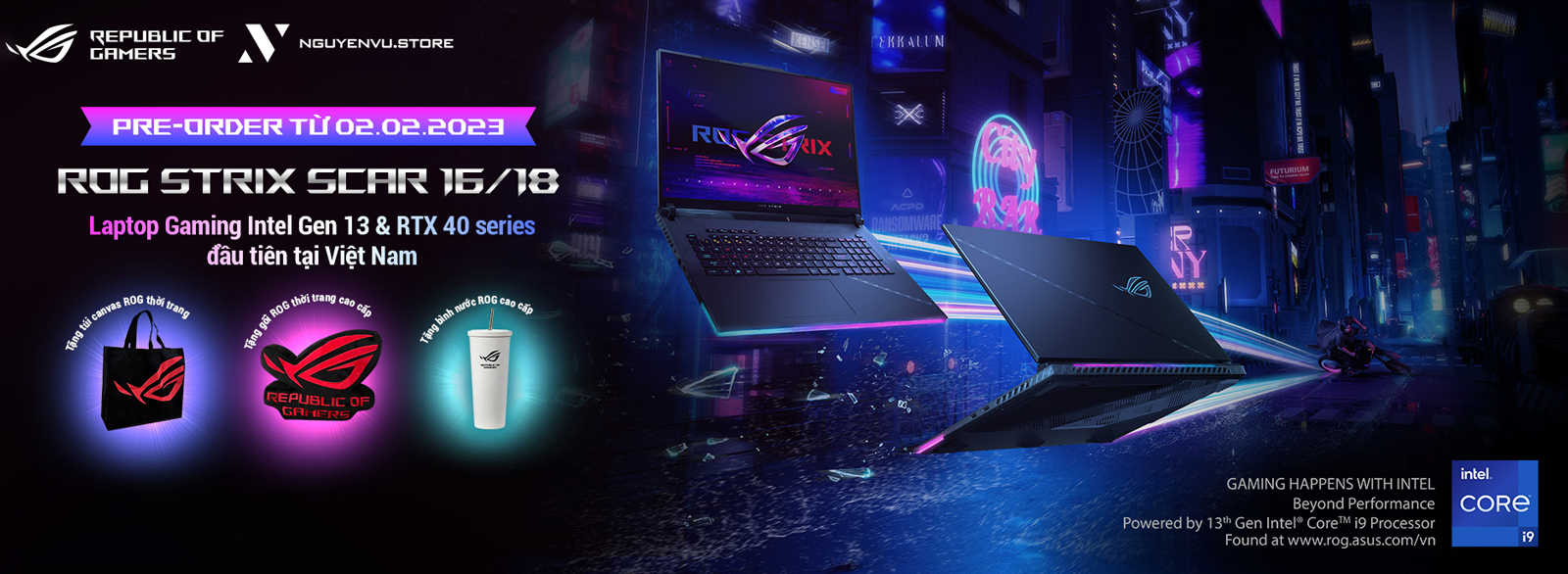 PRE-ORDER ROG STRIX SCAR