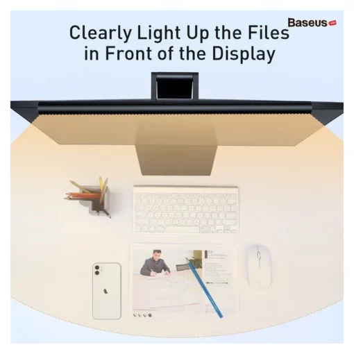 Đèn treo màn hình Baseus i-Work Pro Series Chính hãng