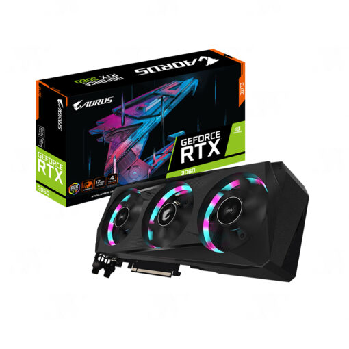 Card màn hình Gigabyte Aorus GeForce RTX 3060 ELITE 12G