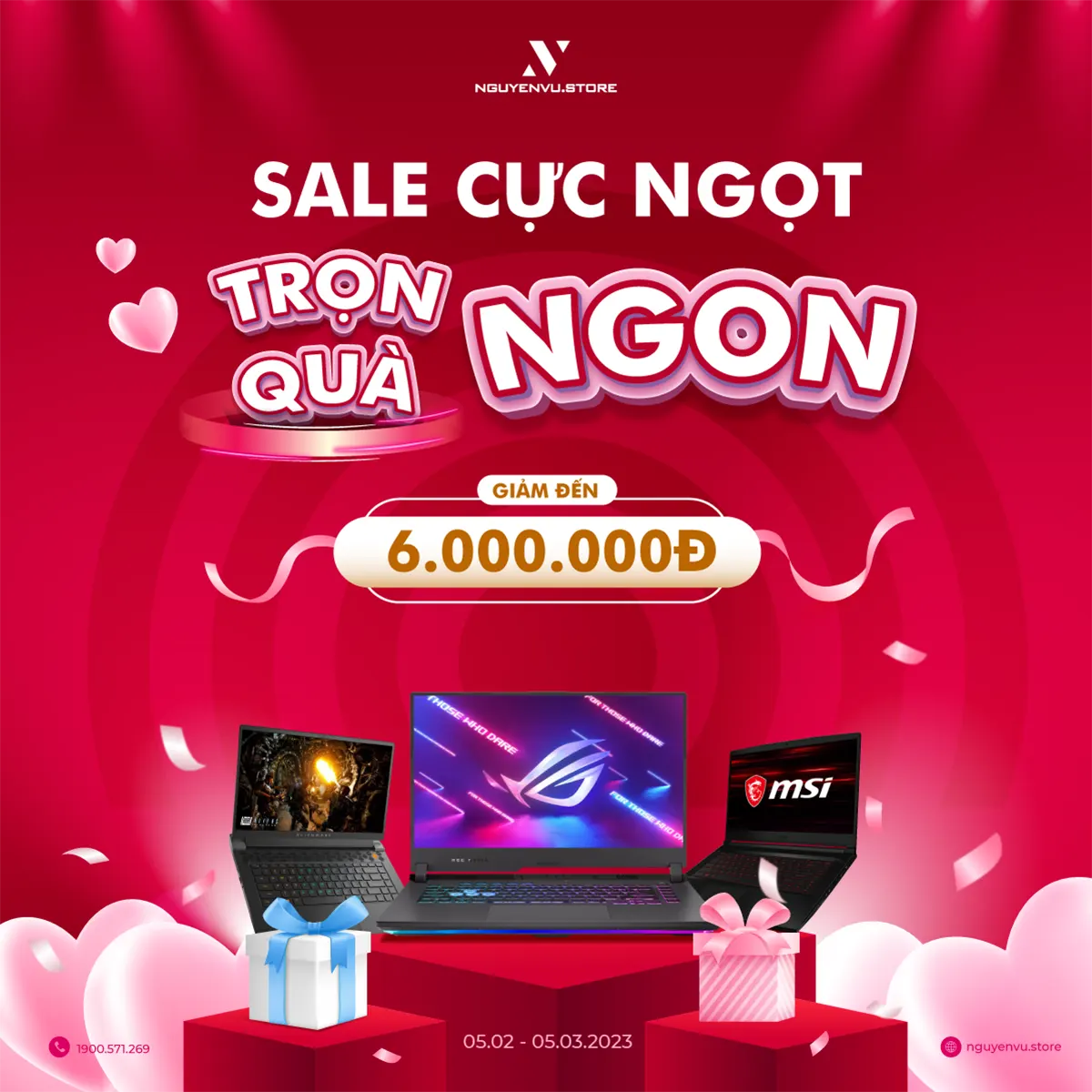 ƠLaptop] Sale Cực Ngọt - Trọn Quà Ngon | Giảm đến 6.000.000đ