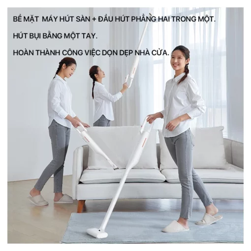 Máy hút bụi cầm tay không dây DEERMA VC01 Chính hãng