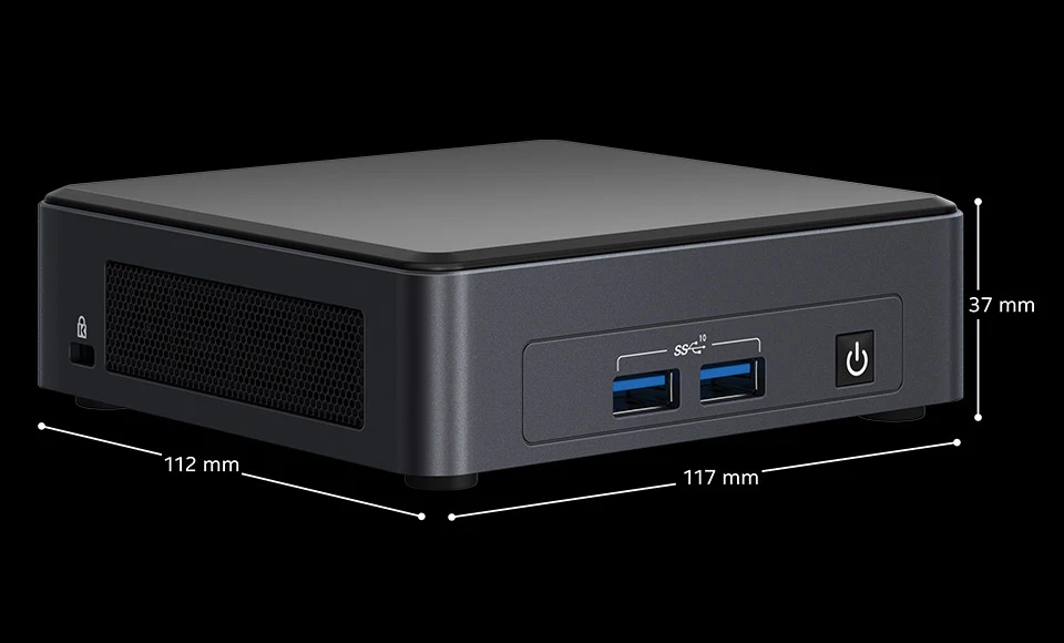 PC mini Intel NUC Pro 11 Tiger Canyon i7 Chính hãng BNUC11TNKI7000