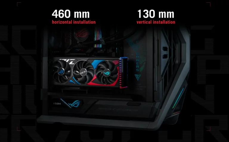 ROG HYPERION GR701 HỖ TRỢ CHO CARD ĐỒ HỌA LỚN