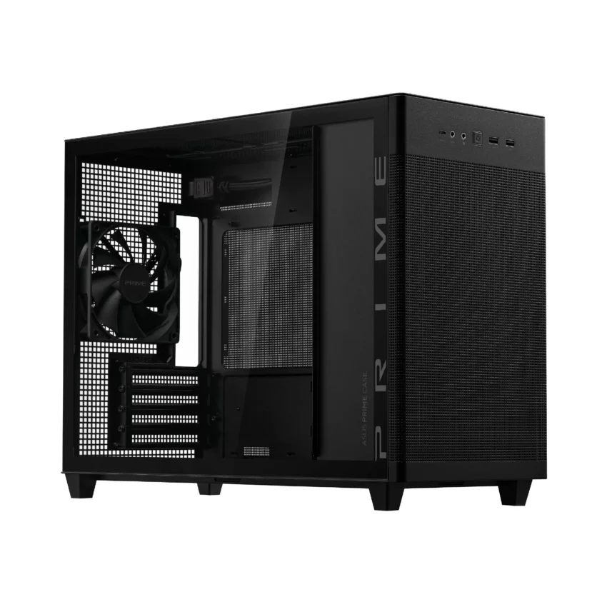 Vỏ Case ASUS Prime AP201 MicroATX Mặt Kính Màu Đen giá rẻ tại Cần Thơ