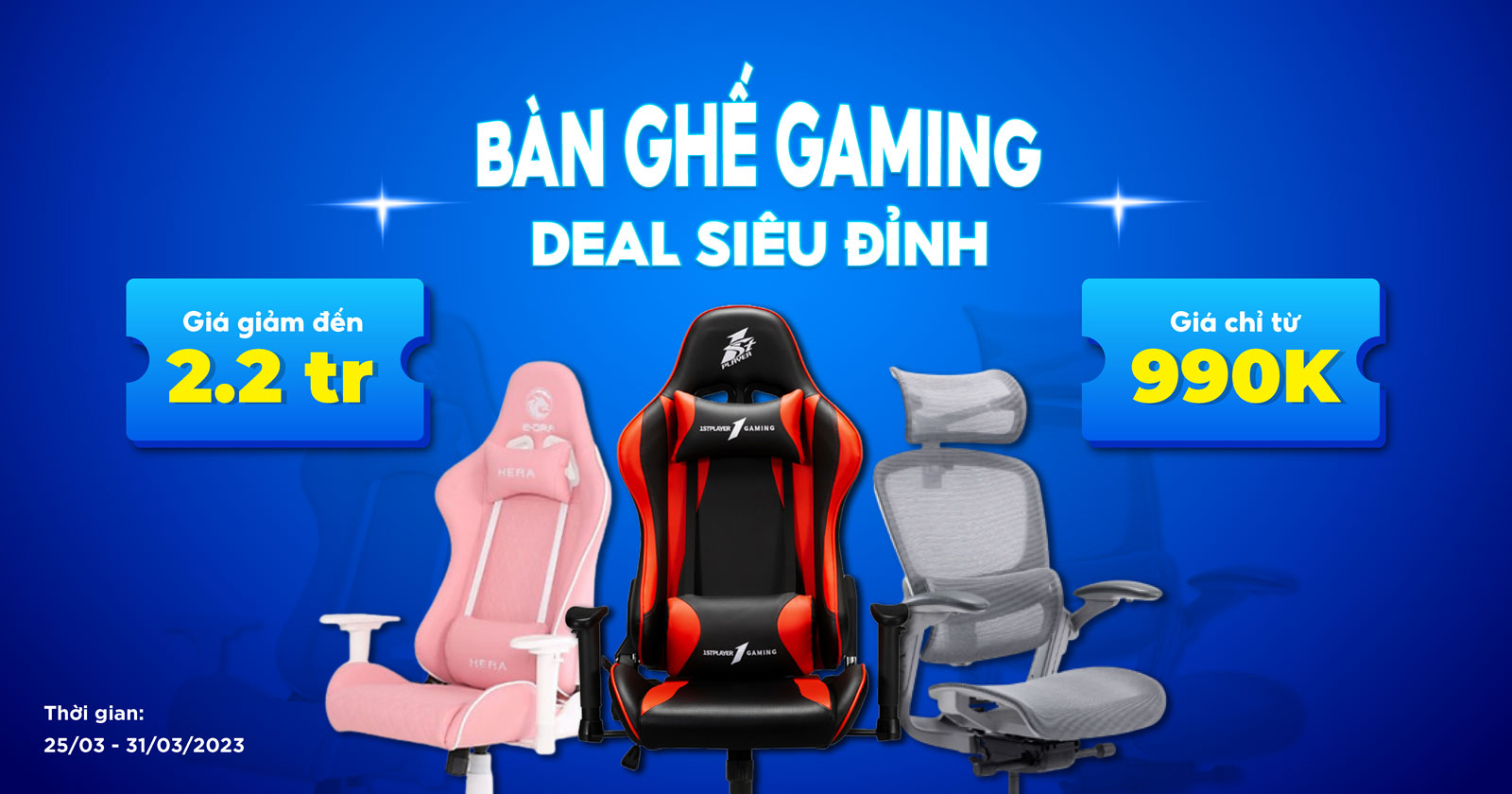 Bàn Ghế Gaming Deal Cực Đỉnh