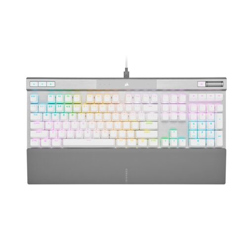 Bàn phím cơ Corsair K70 PRO OPX Silver RGB giá rẻ tại Cần Thơ