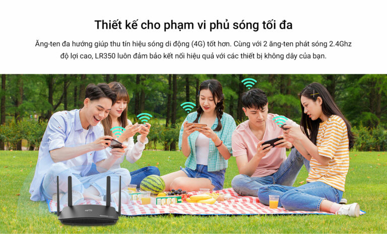 Bộ định tuyến không dây Totolink LR350 4G LTE ưu đãi giá tốt tại Cần Thơ