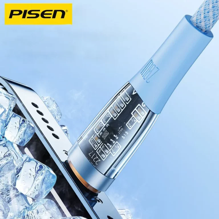 Cáp PISEN QUICK ice Crystal PD (Type-C To Lightning) Explorer rainbow 1200mm ưu đãi giá rẻ Cần Thơ