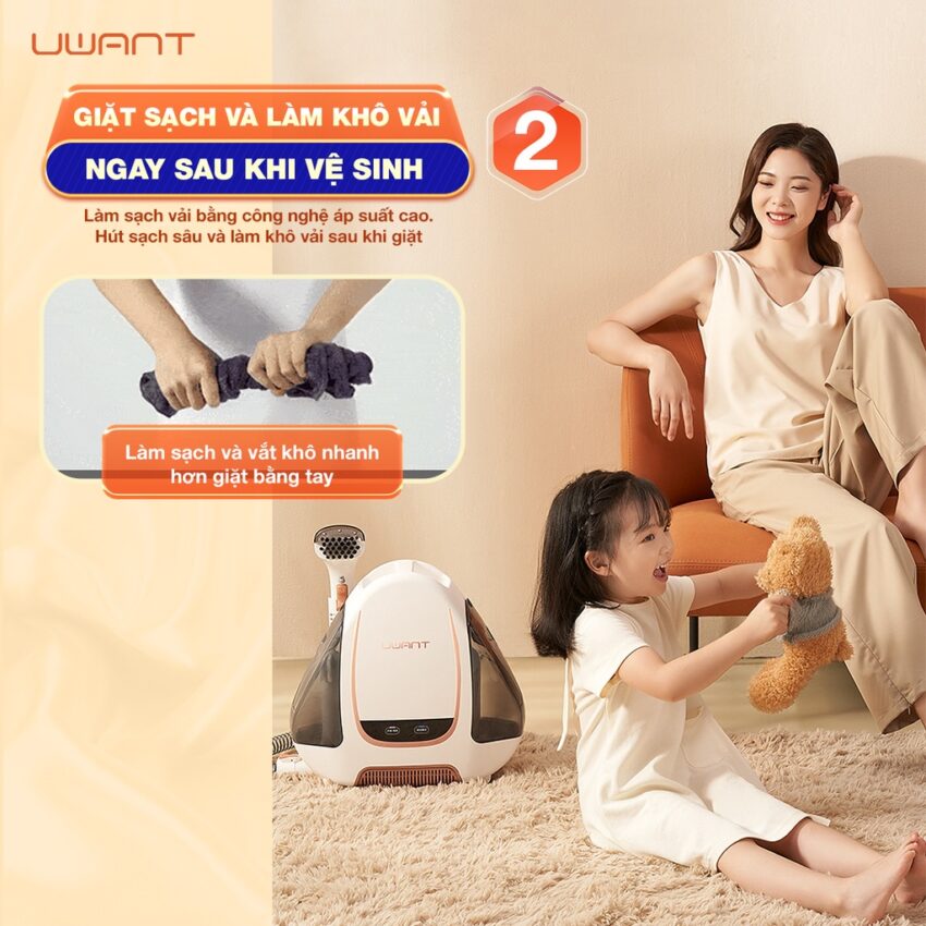 Máy Giặt Cầm Tay Spot Cleaner Uwant B100