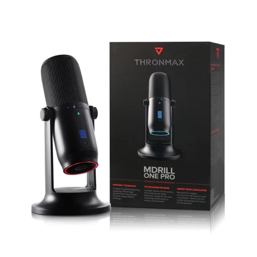 Microphone Thronmax Mdrill One Pro M2P Jet Black 96Khz