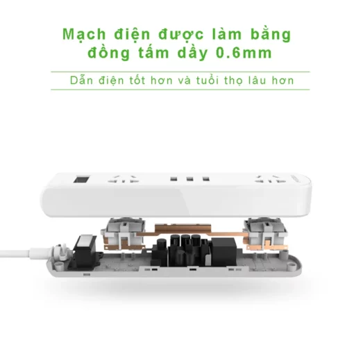 Ổ cắm điện thông minh Pisen KY-23 EP ưu đãi giá rẻ tại Cần Thơ