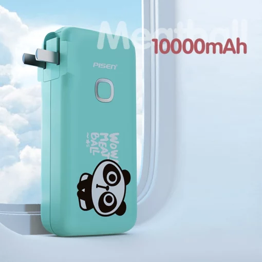 Sạc dự phòng PISEN QUICK High Power Box Meatball 10000mAh 20W giá rẻ tại Cần Thơ