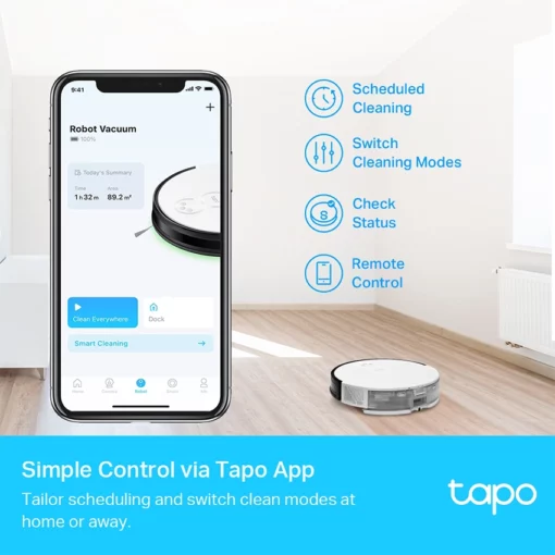 Robot hút bụi Tp-Link Tapo RV10 Plus