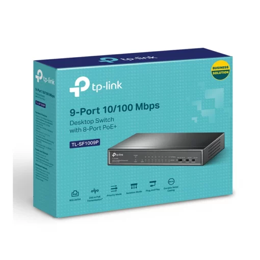 Switch TP-Link TL-SF1009P 9 Cổng 10/100Mbps