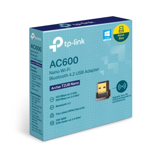 TP-link Archer T2UB AC600 - USB WiFi Nano Bluetooth 4.2