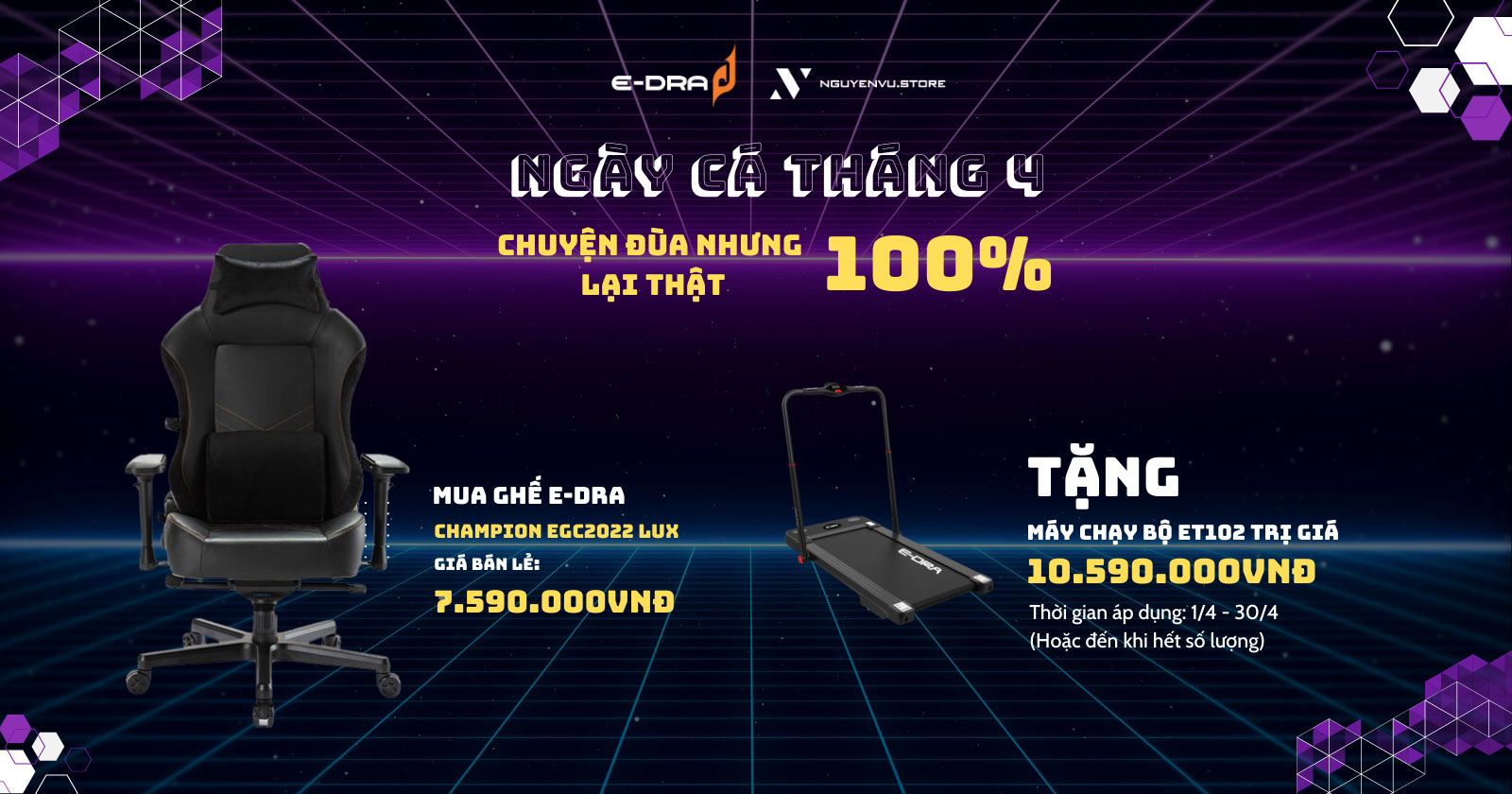 Ghế Gaming E-Dra Champion EGC2022 Lux