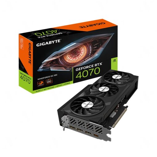 Card Màn Hình Gigabyte GeForce RTX 4070 WINDFORCE OC 12G (GV-N4070WF3OC-12GD) ưu đãi Cần Thơ