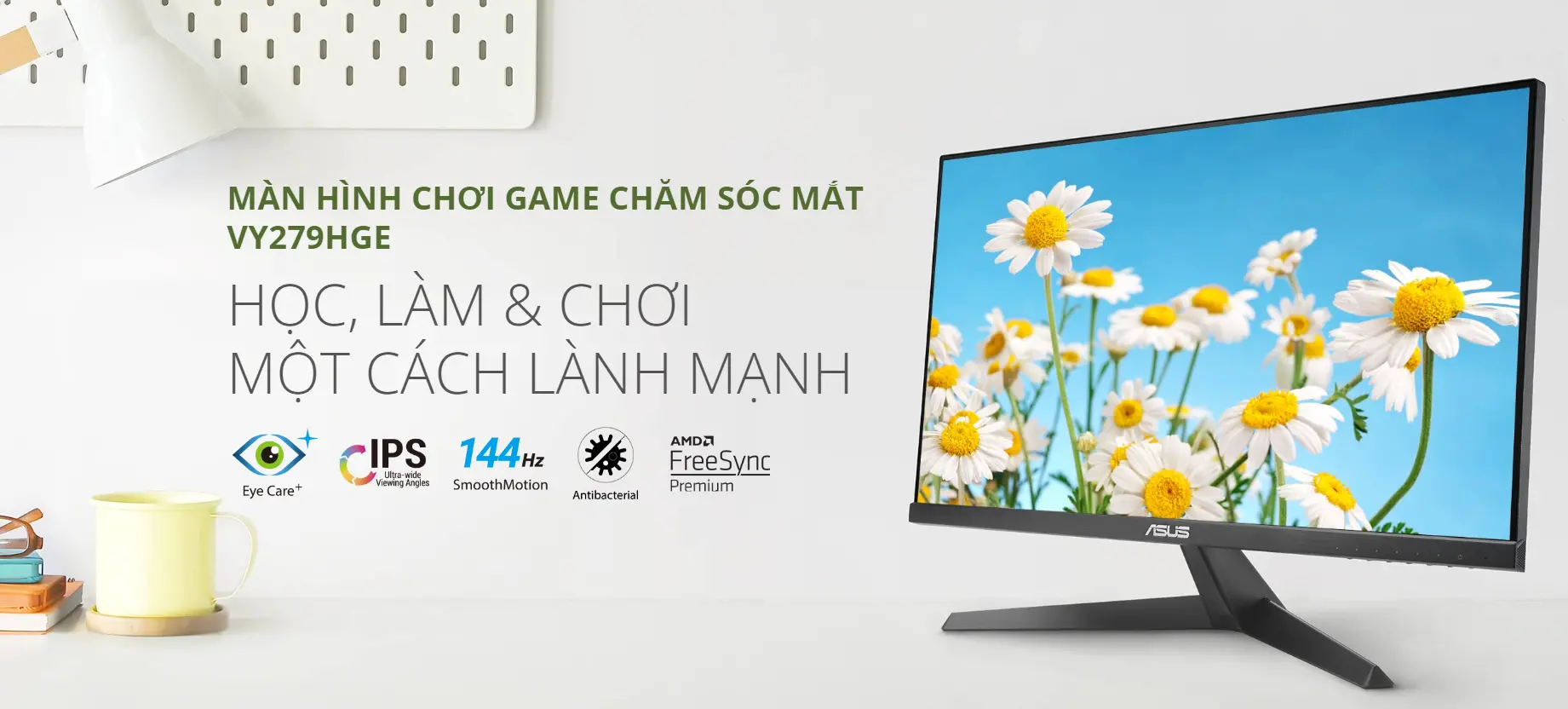 Màn hình Asus VY279HGE ưu đãi Chính hãng Giá tốt Cần Thơ