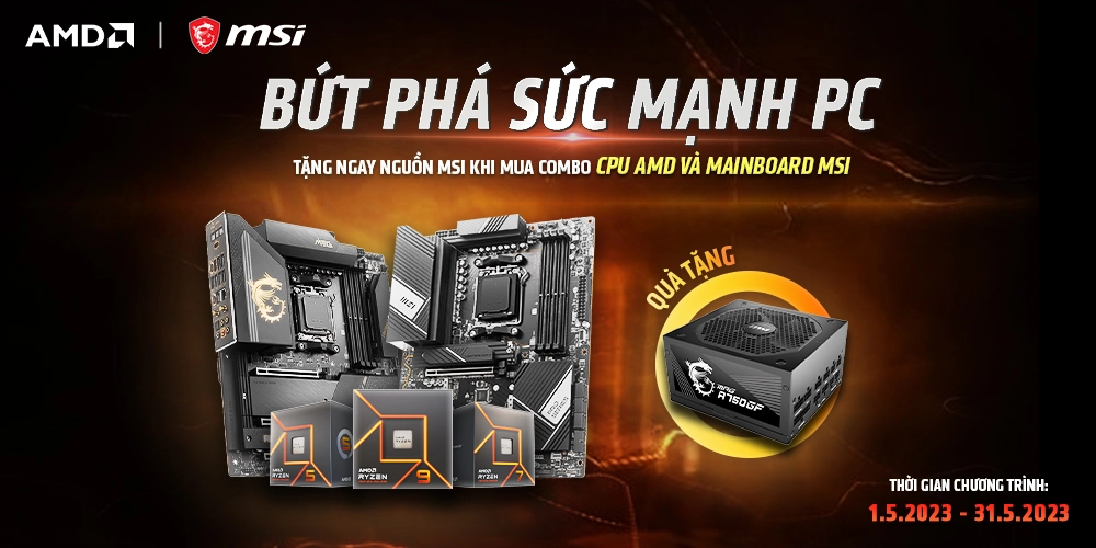 AMD x MSI Promotion