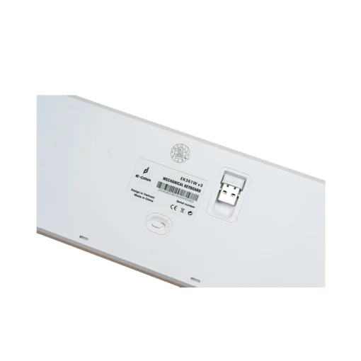 Bàn phím cơ E-Dra EK361W V3 Trắng