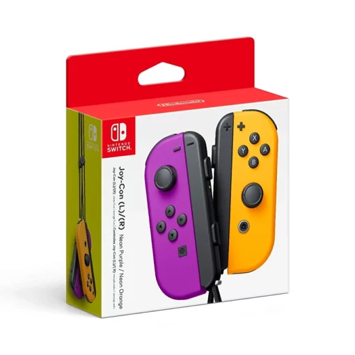 Tay cầm Nintendo Switch Joy-Con - Neon Purple/Neon Orange