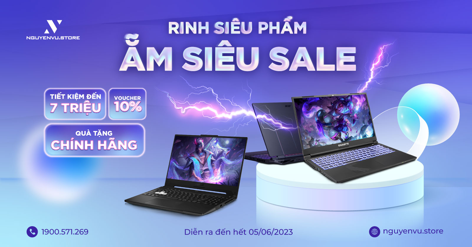 [Laptop] Rinh siêu phẩm, ẵm siêu sale lên đến 6 triệu đồng