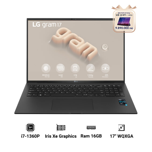 Laptop LG Gram 2023 17Z90R-G.AH78A5