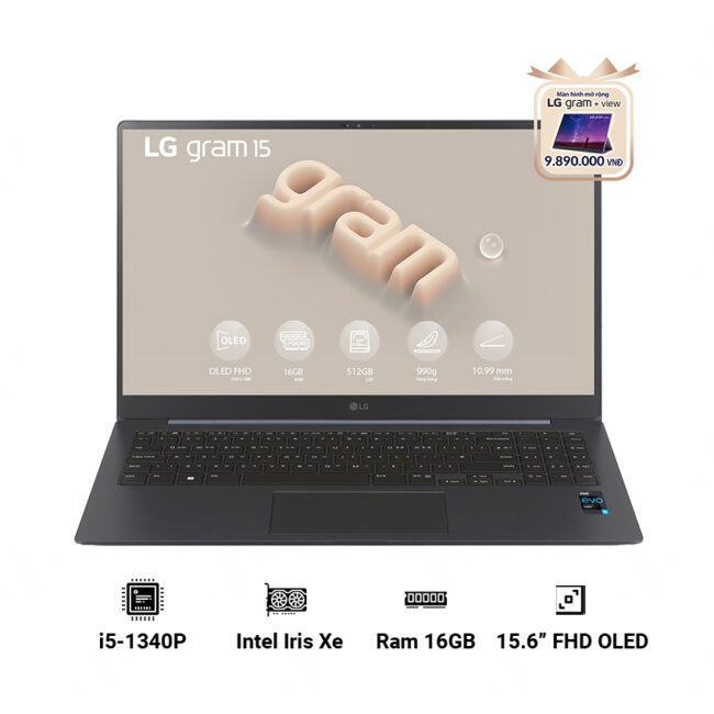 Laptop LG Gram 2023 15Z90RT-G.AH55A5