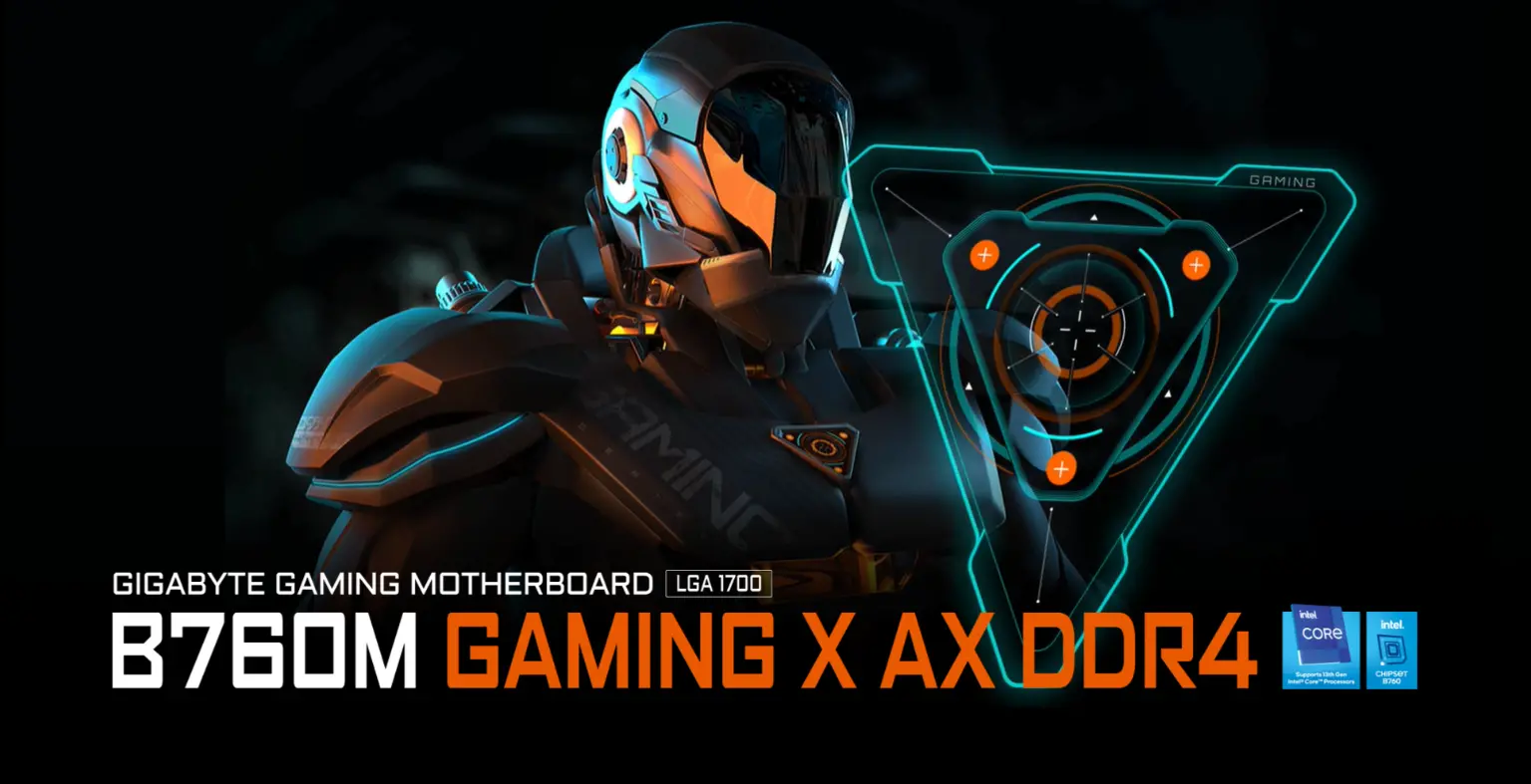 Mainboard Gigabyte B760M Gaming X AX DDR4 giá rẻ Cần Thơ