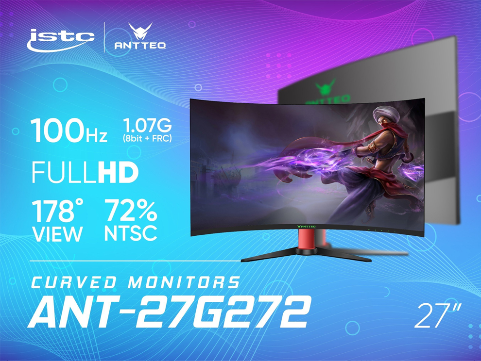 Màn Hình Cong Gaming HKC ANT-27G272 thông số ấn tượng