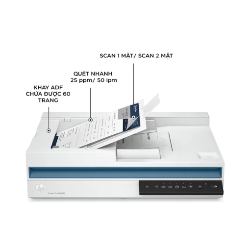 Máy scan HP ScanJet Pro 2600 f1 (20G05A)